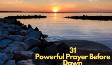 Prayer Before Dawn