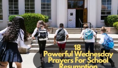 Wednesday Prayers For School Resumption
