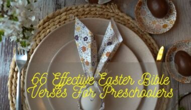 Easter Bible Verses For Preschoolers