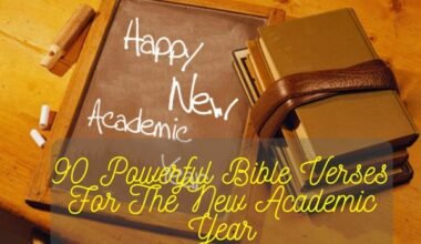 Bible Verses For The New Academic Year