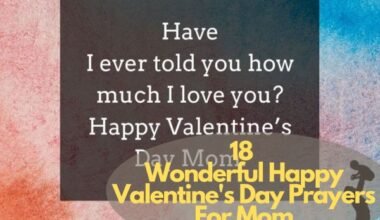 Happy Valentine's Day Prayers For Mom