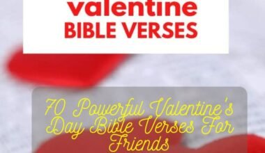 Valentine's Day Bible Verses For Friends